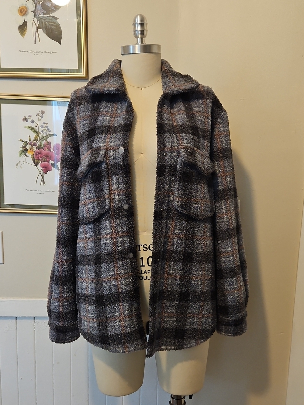 Abercrombie Fleece Shacket